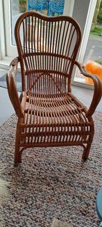 Rotan stoel, Ophalen, Zo goed als nieuw, 50 tot 75 cm, Riet of Rotan