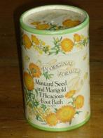 Boots Nottingham England Mustard Seed Foot Bad, Ophalen, Reclamebord