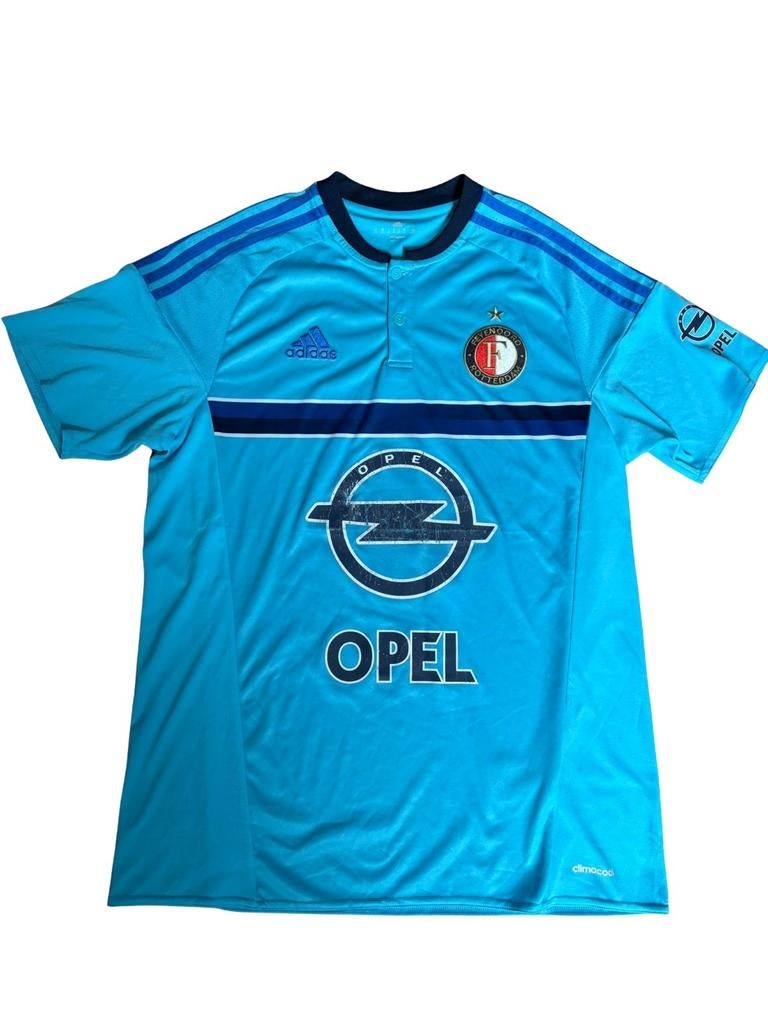 Feyenoord Uitshirt 16/17 Maat M - Kampioensjaar!, Ophalen of Verzenden, Zo goed als nieuw, Maat 48/50 (M), Blauw