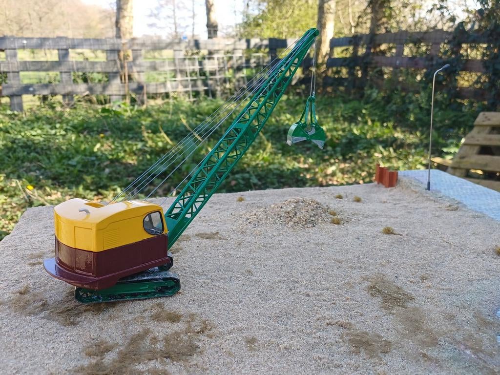 Ruston Bucyrus RB22 witmetaal knijperbak, Ophalen of Verzenden