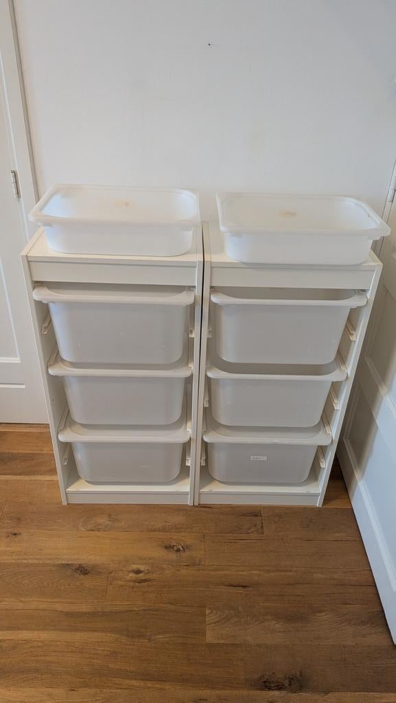 Ikea Trofast kast met bakken, Kinderen en Baby's, Kinderkamer | Commodes en Kasten, Ophalen, Gebruikt, Kast, 75 tot 100 cm