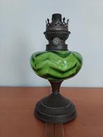 Antieke olie lamp, Antiek en Kunst, Ophalen of Verzenden