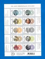 NVPH 3096-05 Vel 100 jaar Vredespaleis - 2013, Verzenden, Na 1940, Postfris