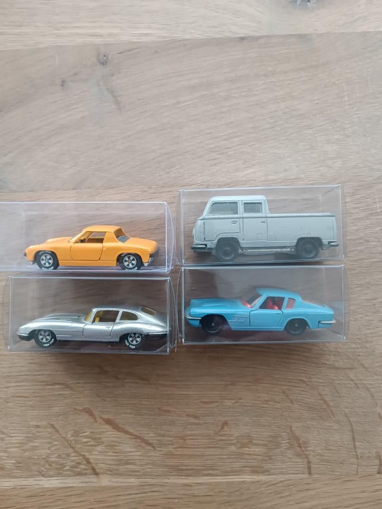 Siku Oudjes: Jaguar, Porsche, Ford, Maserati modelauto's, Overige merken, Gebruikt, 1:50 of kleiner, Auto
