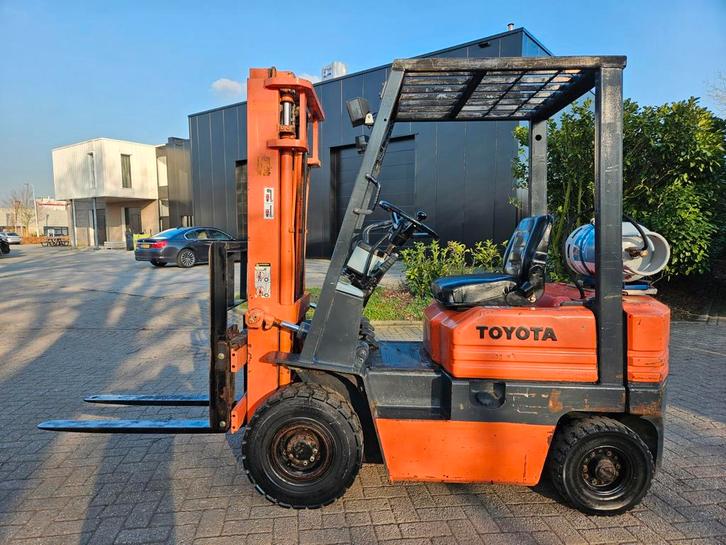 Te koop Toyota FG15 lpg heftruck Direct inzetbaar, Zakelijke goederen, Machines en Bouw | Heftrucks en Intern transport, Heftruck