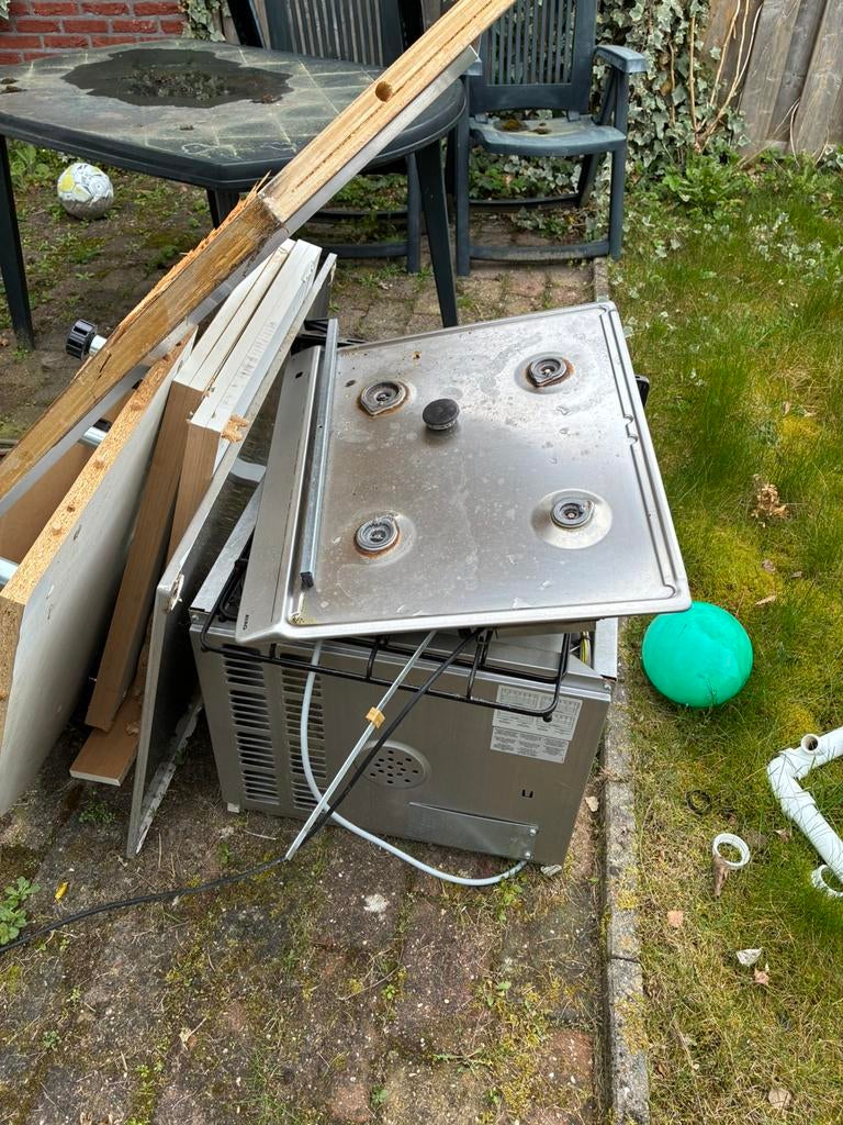 Oud ijzer alles samen af te halen, Ophalen, Gebruikt, IJzer