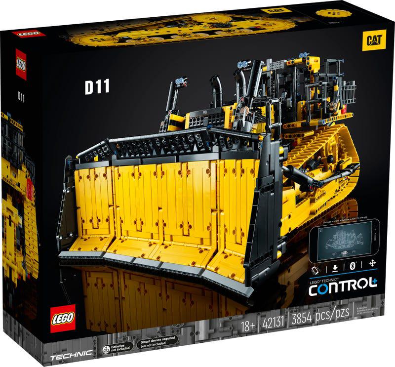 Technic cat D11, Ophalen, Lego, Zo goed als nieuw, Complete set