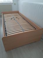 Eenpersoonsbed met lattenbodem, Huis en Inrichting, Slaapkamer | Bedden, Ophalen, Gebruikt, 90 cm, Eenpersoons