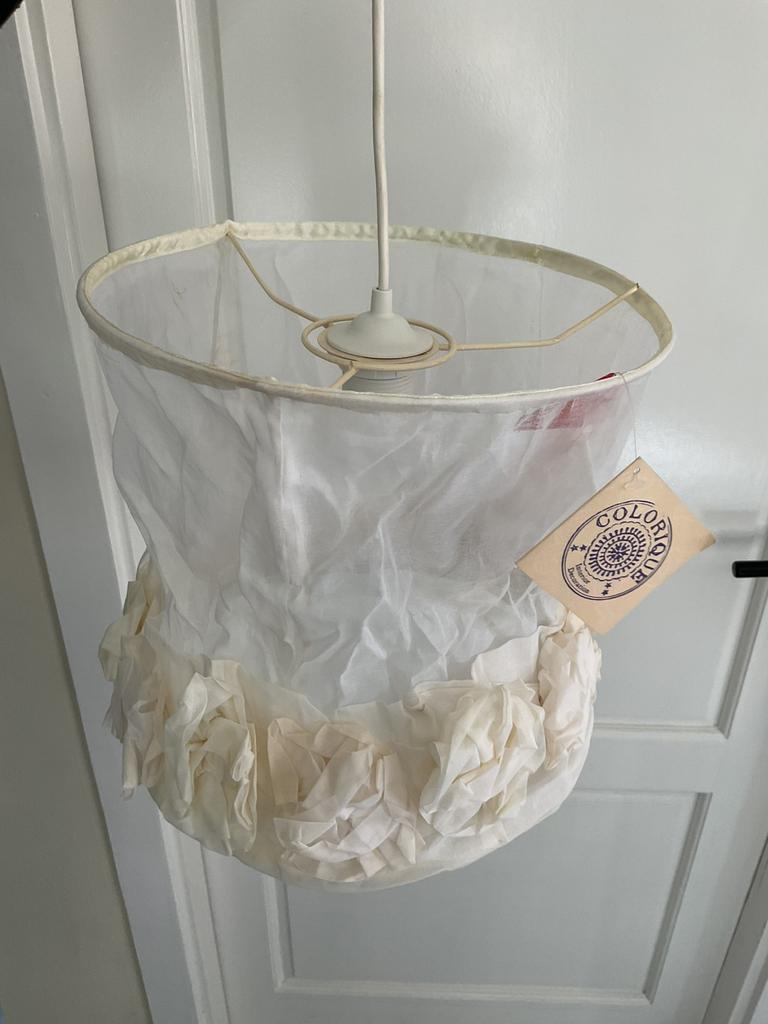 Organza hanglamp van colorique, Ophalen of Verzenden, Zo goed als nieuw, Minder dan 50 cm