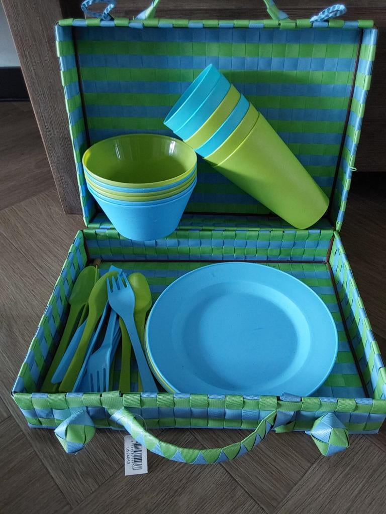 Picknick mand, Ophalen