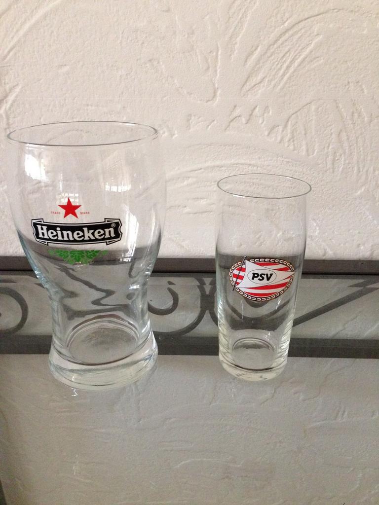 Bier glazen, Ophalen of Verzenden, Zo goed als nieuw, Glas of Glazen, Overige merken