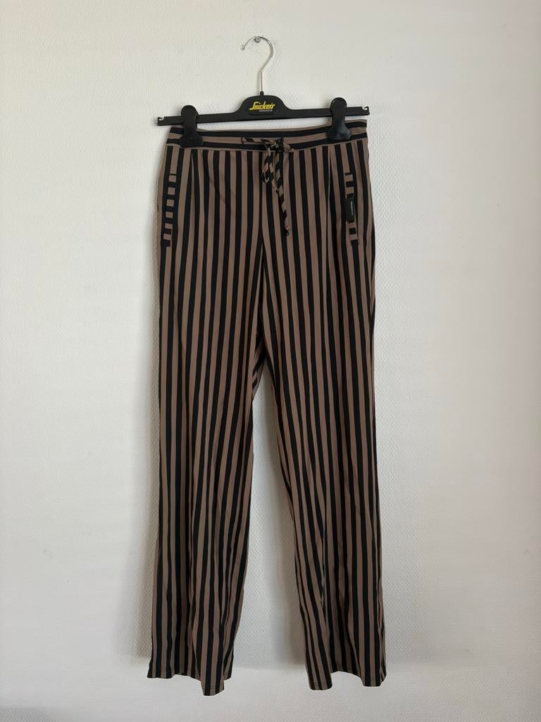 PENN&INK N.Y. Broek bruin/ zwart gestreept. Maat 34, Bruin, Nieuw, Ophalen of Verzenden, Maat 34 (XS) of kleiner