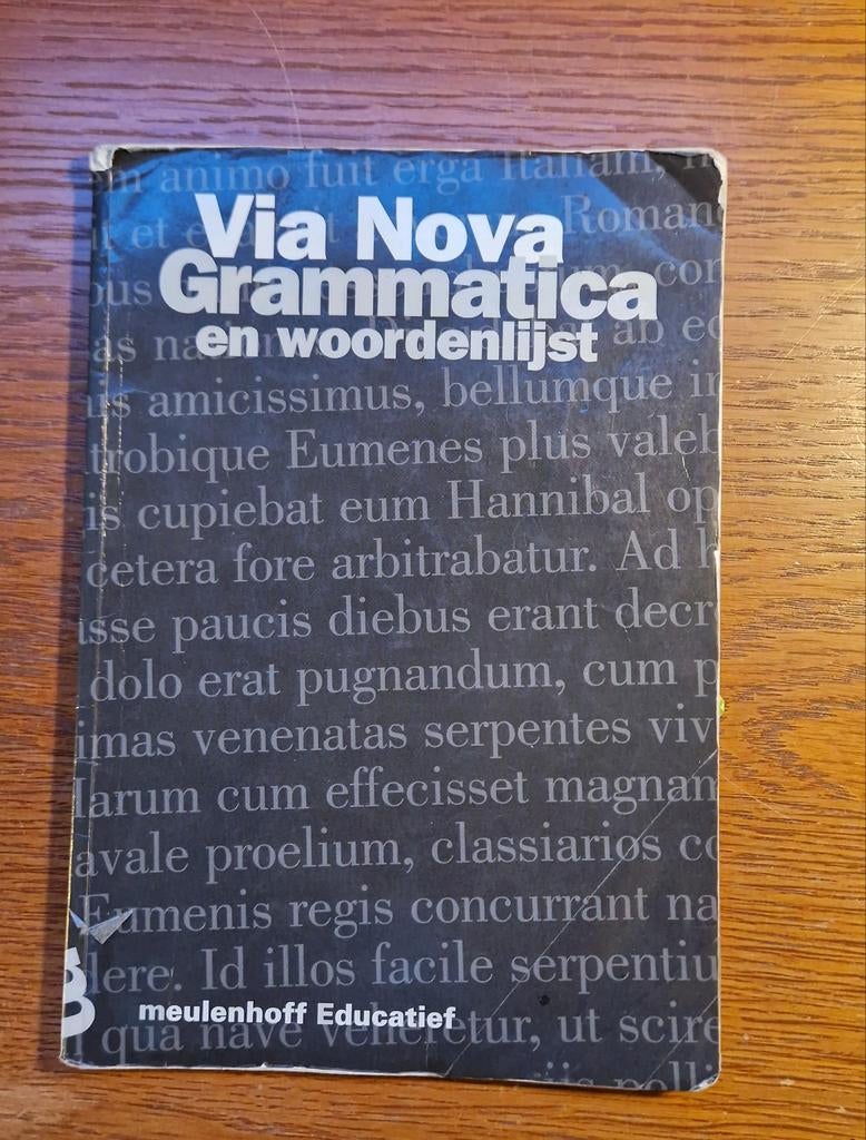 Via Nova. Grammatica en woordenlijst, Ophalen of Verzenden, Gelezen, VWO, Latijn