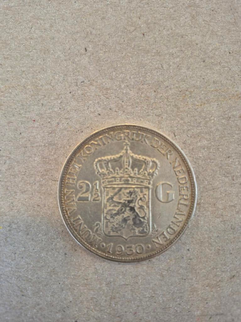 zilveren rijksdaalder 1930, Postzegels en Munten, Munten | Nederland, Ophalen of Verzenden, Koningin Wilhelmina, 2½ gulden
