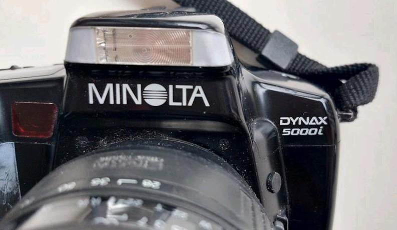 Minolta Dynax 5000i met Sigma UC zoom 28-105 lens, Audio, Tv en Foto, Fotocamera's Analoog, Gebruikt, Spiegelreflex, Minolta, Ophalen of Verzenden