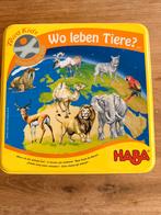 HABA bordspel ‘Wo leben Tiere’, Drie of vier spelers, Ophalen of Verzenden, Zo goed als nieuw