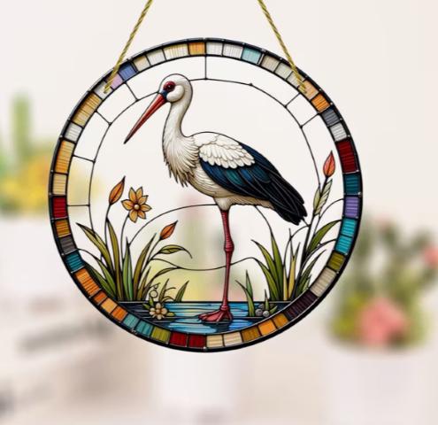 Raamhanger Ooievaar, Ophalen of Verzenden, Nieuw