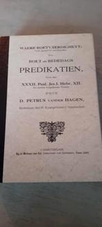 Boet en Biddagpreken, ds P. Van der Hagen, Ophalen of Verzenden