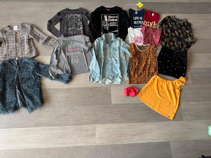 Nieuw en zgan meisje ms merk kleding pakket. Mt 152, Kinderen en Baby's, Kinderkleding | Kinder-kledingpakketten, Nieuw, Maat 152