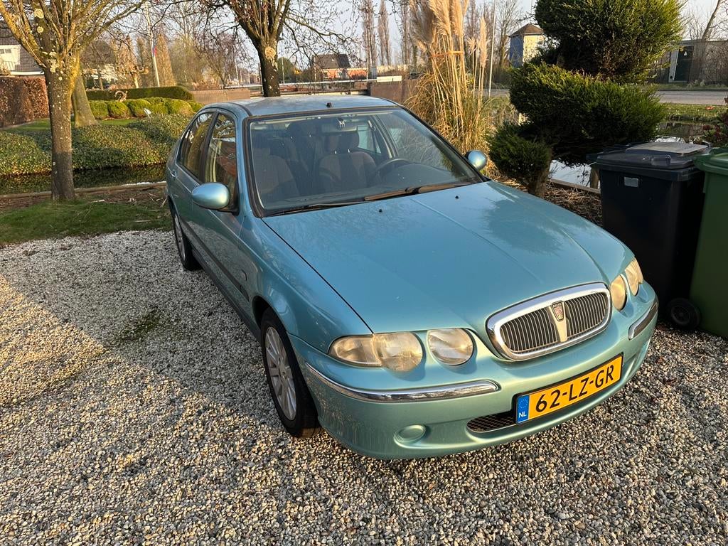 Rover 45 1.8 SDN 2003 Blauw, Auto's, Rover, Voorwielaandrijving, Metallic lak, Stof, 4 cilinders