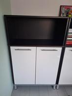 Ikea kast, deuren en open vak, Ophalen, Gebruikt, Modern