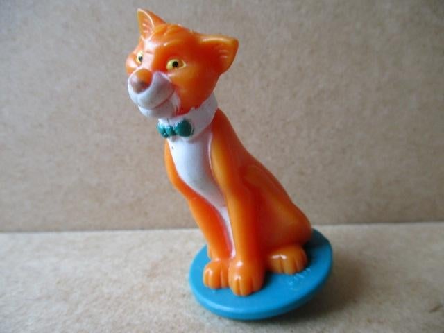adv10136 aristokatten poppetje 4, Verzamelen, Disney, Ophalen, Gebruikt, Beeldje of Figuurtje