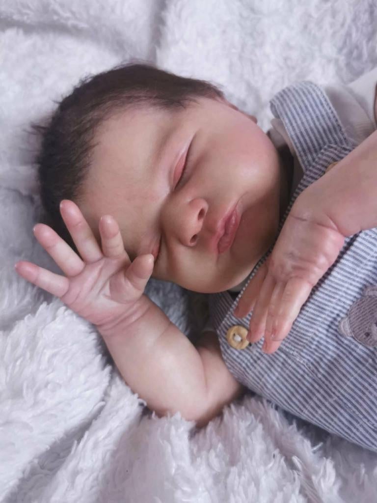 Reborn Max, Verzamelen, Ophalen of Verzenden, Nieuw, Babypop, Levensecht of Reborn