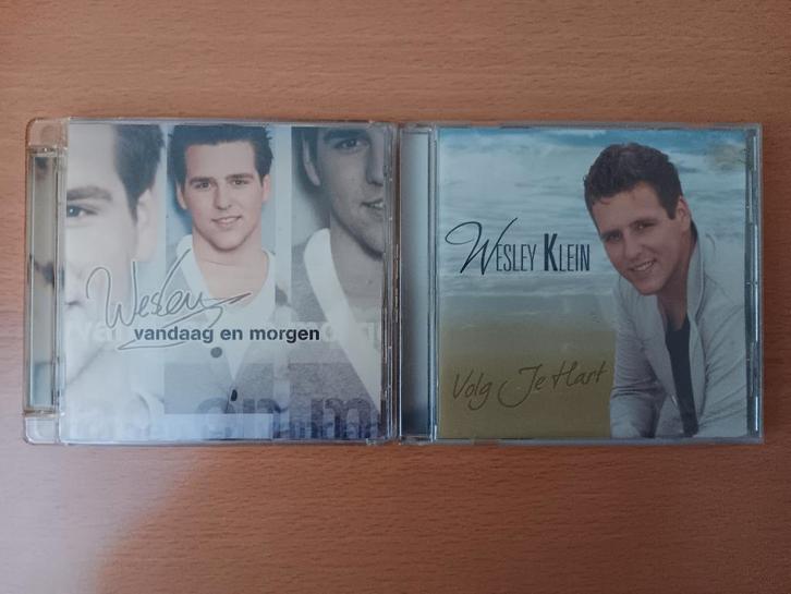 2 mooie originele cd's van Wesley Klein, Cd's en Dvd's, Cd's | Nederlandstalig, Gebruikt, Levenslied of Smartlap, Ophalen