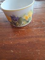 Douwe Egberts vier kop en schotels puntgaaf, Ophalen of Verzenden, Zo goed als nieuw, Porselein, Kop en/of schotel