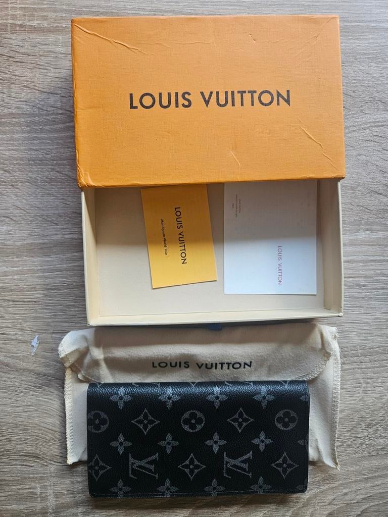 Louis vuitton portemonnee, Verzenden, Nieuw, Zwart, Overige merken