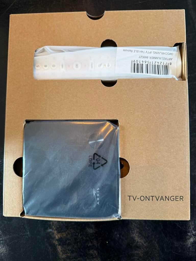 KPN Arris TV ontvanger VIP 5202 decoder HDMI 4K (nieuw1), Ophalen of Verzenden, Nieuw, Decoder