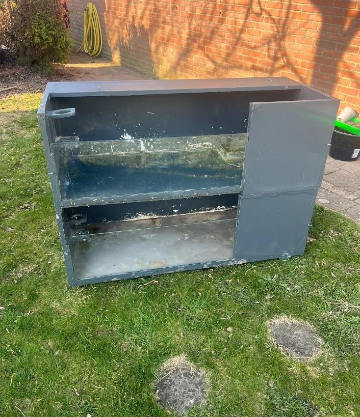 Cavia flat gebruikt, Dieren en Toebehoren, Knaagdieren en Konijnen | Hokken en Kooien, Minder dan 60 cm, Kooi, Gebruikt, Minder dan 75 cm