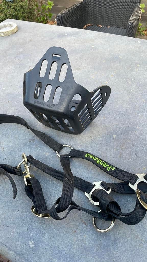 Zgan graasmasker en halster van greenguard, Ophalen of Verzenden, Zo goed als nieuw, Overige soorten