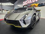 Kinderauto Lamborghini Autentica - soft start - leren zit, Ophalen of Verzenden, Nieuw, Afstandsbediening