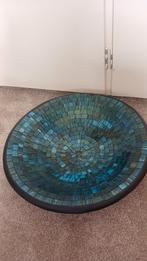 Fruitschaal mozaïek, Ophalen, Rond, Glas