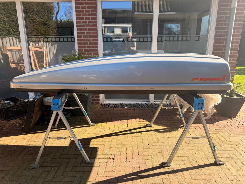 Kamei Skibox - Ruime dakbox voor wintersport, Auto diversen, Dakkoffers, Ophalen of Verzenden, Gebruikt