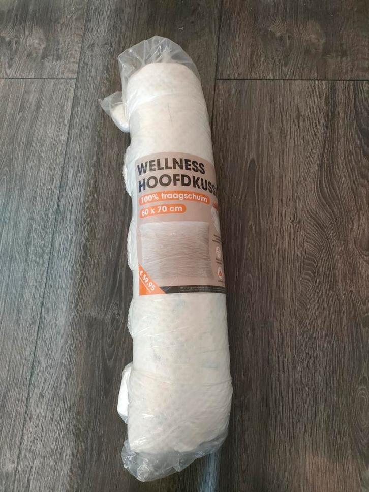 Nieuw Wellness Hoofdkussen 60x70 cm - 100% traagschuim, Huis en Inrichting, Slaapkamer | Beddengoed, Nieuw, Kussen, Eenpersoons