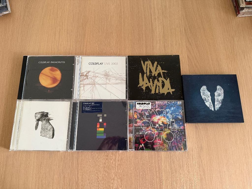 Coldplay 7x CD / DVD in zeer nette staat, Ophalen of Verzenden, Zo goed als nieuw