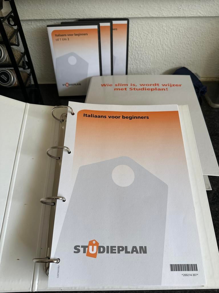 Studieplan Italiaans voor beginners (compleet), Boeken, Ophalen, Zo goed als nieuw, Non-fictie