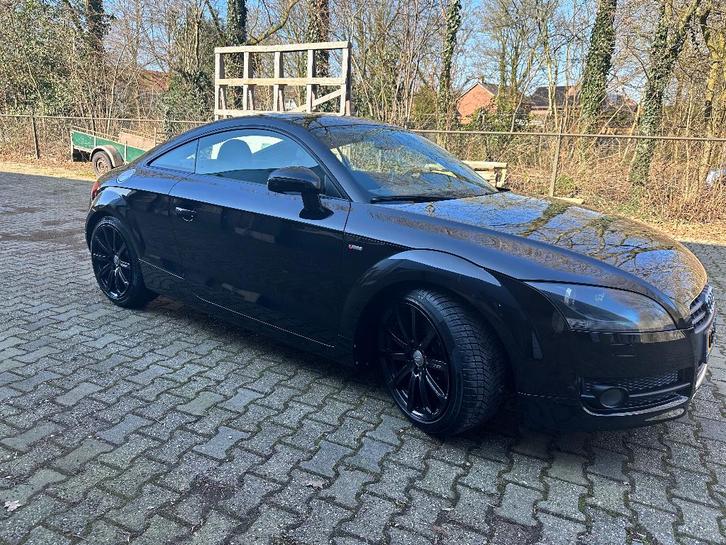 Audi TT 1.8 Coupe 118KW 2009 Zwart, Auto's, Audi, Particulier, TT, ABS, Airbags, Airconditioning, Alarm, Centrale vergrendeling