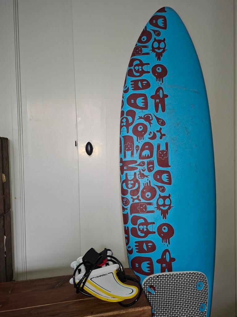 Kinderboardje Tribord, Ophalen, Gebruikt, Funboard, Met koord