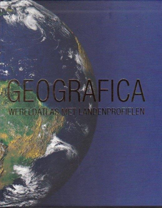 Geografica - Wereldatlas met landenprofielen, Overige gebieden, Geografica, Ophalen of Verzenden, Zo goed als nieuw