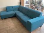 Gratis Turquoise hoekbank, 273x195 cm, Huis en Inrichting, Banken | Bankstellen, Ophalen, 250 tot 300 cm, Gebruikt, Hoekbank