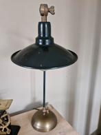 Riviera Maison Soho Square Bureaulamp - Zwart/Brons, Ophalen, Gebruikt, Metaal, Industrieel, Eigentijds