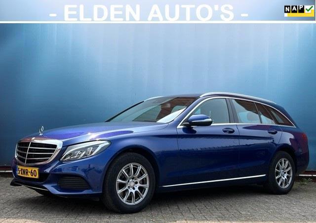Mercedes-Benz C-klasse Estate 180 Ambition/Automaat/NL auto/, Automaat, 745 kg, Blauw, Bluetooth