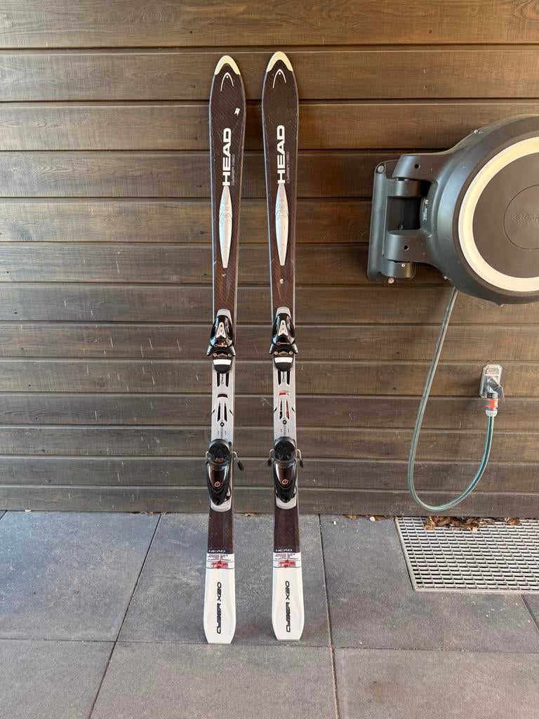 Dames ski's Head Cyber X80 met Tyrolia bindingen, 140 tot 160 cm, Gebruikt, Ophalen of Verzenden, Skiën