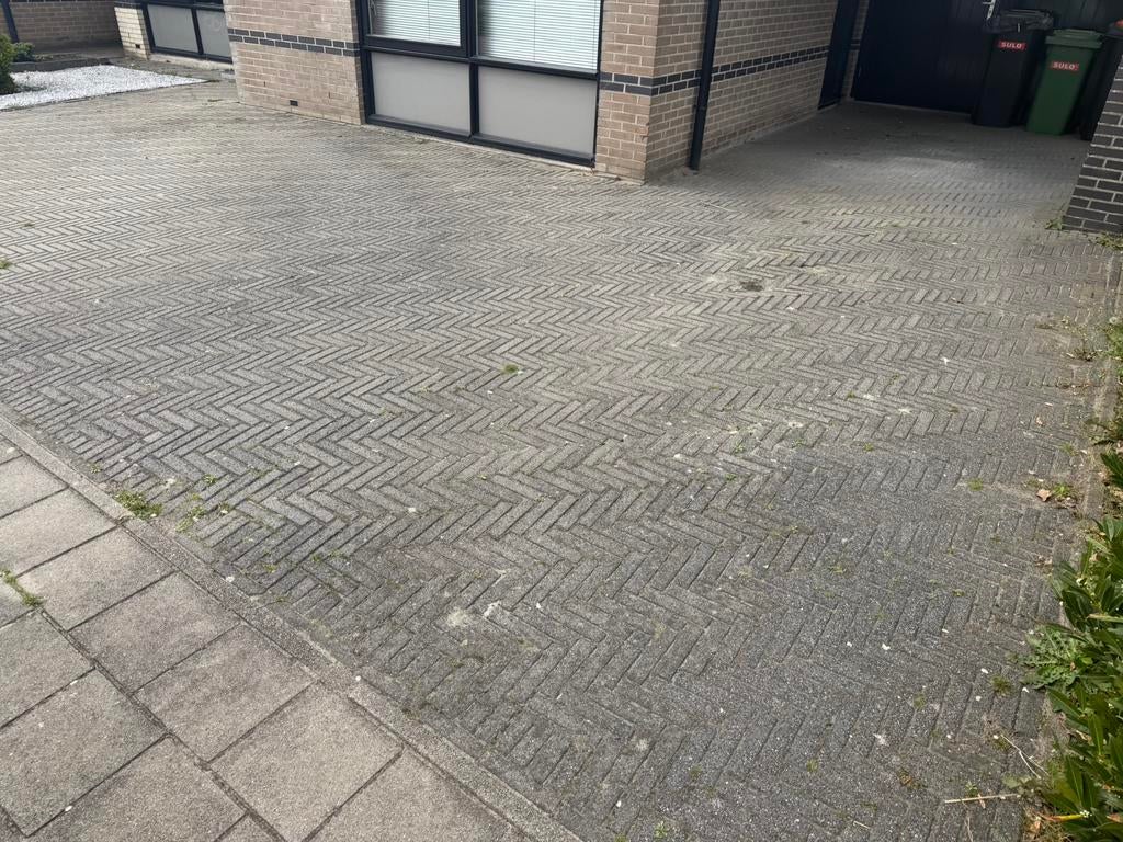Beton waaltjes zwart 56 m2, Tuin en Terras, Tegels en Klinkers, Ophalen, Zo goed als nieuw, Beton, Klinkers
