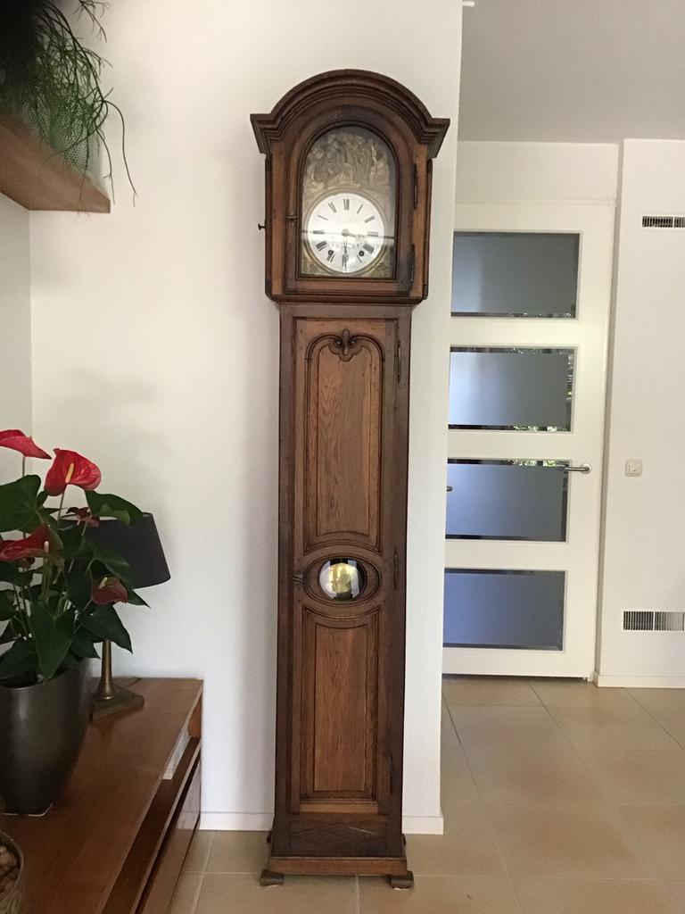 Antieke staande  comtoise klok, Ophalen of Verzenden