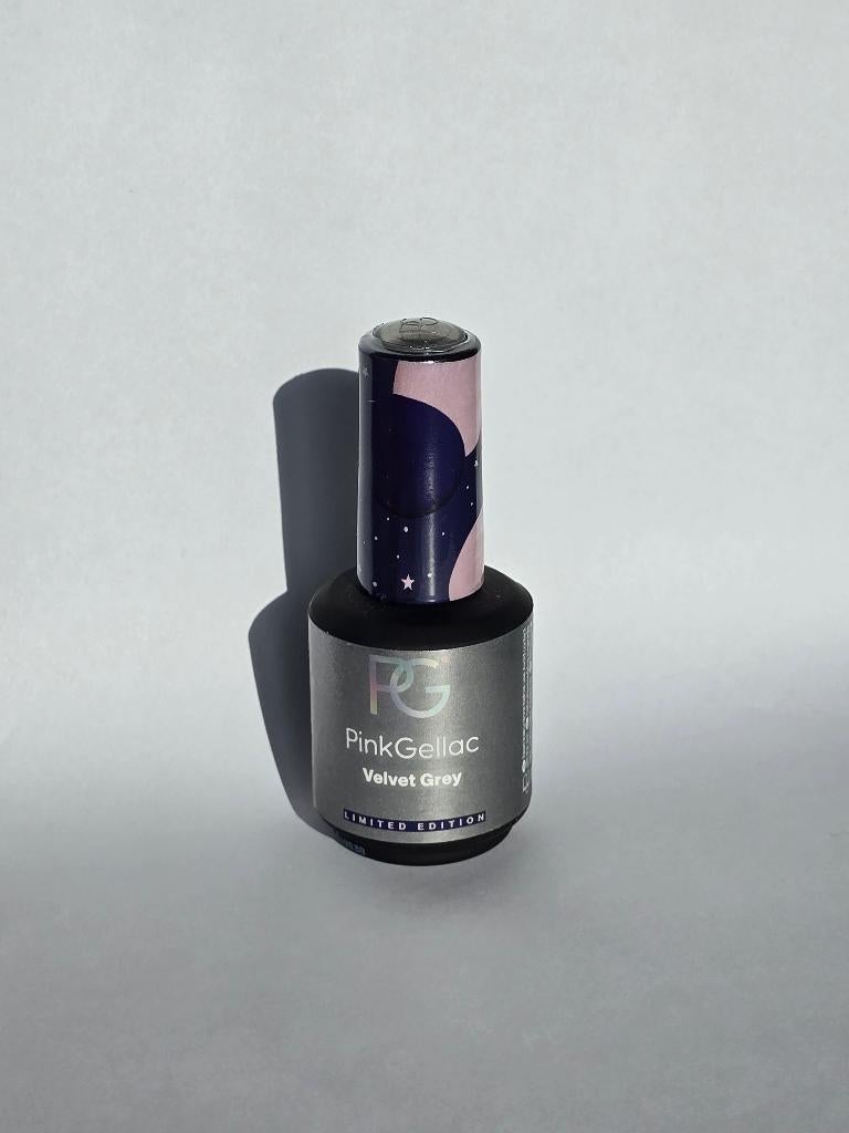 Pink Gellac Velvet Grey Limited Edition, Nieuw, Ophalen of Verzenden, Zilver, Handen en Nagels
