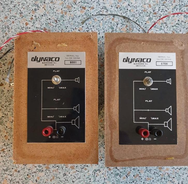 2x Crossover voor Dynaco A25 luidsprekers (USA-versie), Audio, Tv en Foto, Luidsprekers, Gebruikt, Front, Rear of Stereo speakers